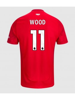 Nottingham Forest Chris Wood #11 Replika Hemmakläder 2024-25 Kortärmad